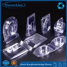 Professional customized plastic clear transparent clamshell blister packaging