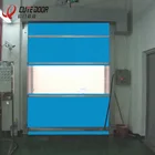 .China factory electric fast PVC high speed rapid roller shutter door