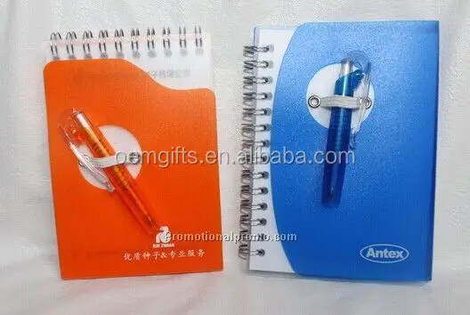 Hot Selling A5 Spiral Pocket Notebook with Aluminum Cover Thermal Binding Includes Pen 60 Sheets Inner Pages