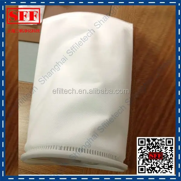 Textile industry polypropylene PE Nylon liquid filter bag for filtration