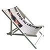 Rustic style Foldable Wooden beach chair for outdoor easy carrying