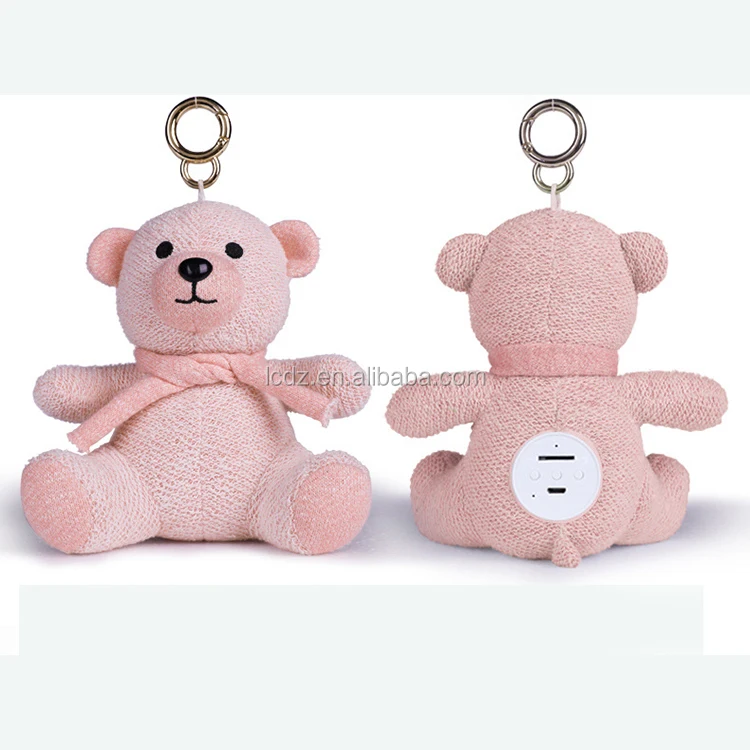 Creative cartoon bear doll plush wireless audio mini portable gift card Bluetooths speakers - ANKUX Tech Co., Ltd