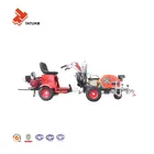 Portable reflective solvent airless spraying road line marker with Hydraulic pump