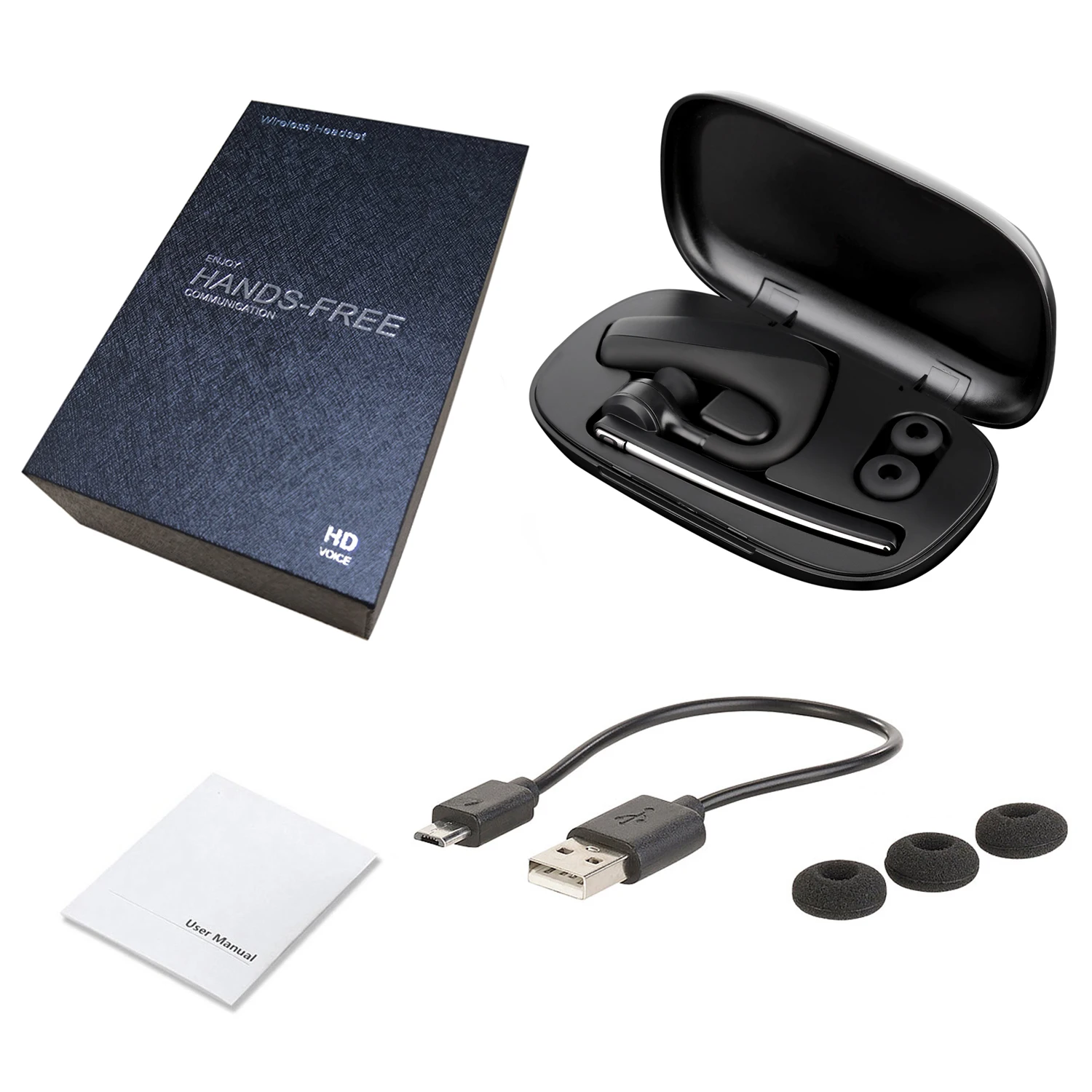 2019 Newest Style Bluetooth Earpiece Wireless Headphones V4.1 Stereo Sourround Earphones For Wholesale - ANKUX.COM