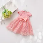 3 year old kids girl angel dress summer short sleeve wedding dresses girls