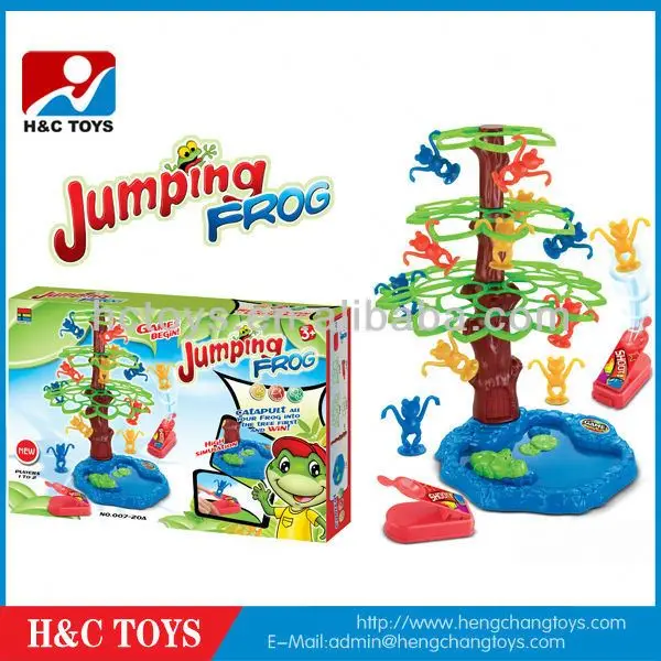 kid funny plastic jumping frog games for sale,new design frog