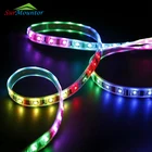Rgb Rgbw Led Led Led Rgb Strip Pixel 5050 60D Addressable RGB Magic DC 5V Running RGBW LED Tape Strip With Controller