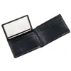 high grade vegetable tanned leather mens wallet with uplift ID space
