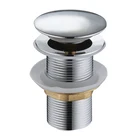 Sanitary Ware Bathroom Pop Up Brass Basin Waste Drain