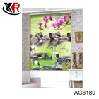 3D printed blackout ready made roller blind fabric