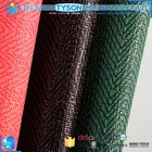 Wholesale elastic embossed printed pvc synthetic leather for wall decorate
