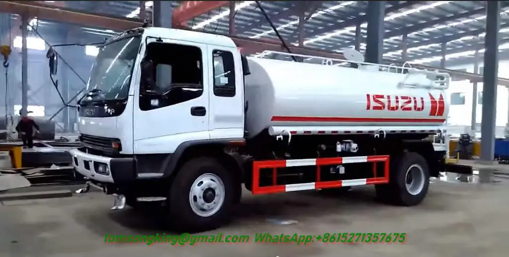 ISUZU FVR 4x2 12000L 16000L Water Tanker Truck For Sale Dong Runze