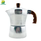 Unique Moka Stovetop Espresso Coffee Maker 1 / 2 / 3 / 6 / 9 / cups