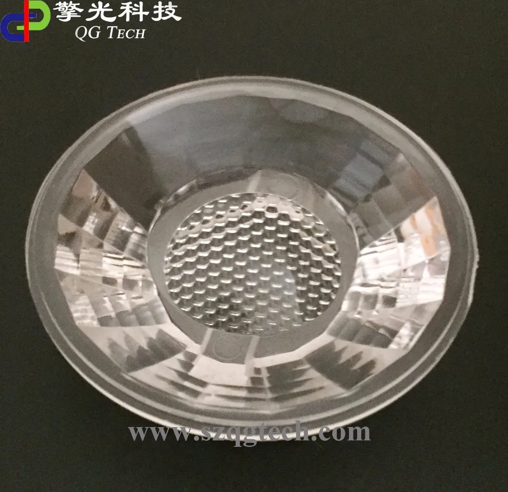 42mm 38degree pmma led condenser lens spot projector led optical, View