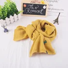Long fashion multipurpose New double-sided color children's Knit scarves