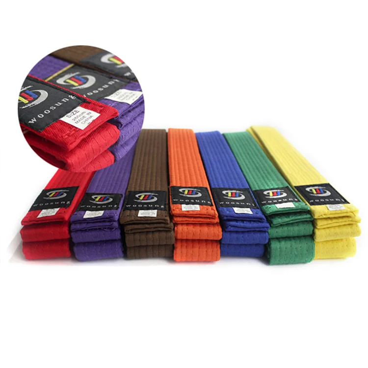 Colourful Martial Arts Belts/taekwondo Belts/custom Karate