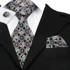 B-1270 Custom Dropshipping Mens Tie Masonic Ties and pocket square cufflinks set