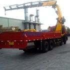SQ25ZK6Q Chaude 25 t Camion À Benne Basculante avec Grue À Vendre