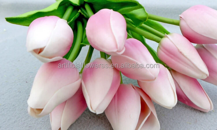 new product artificial latex high quality flower tulip bulbs