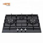 General gas Built-In Installation double wok burner gas cooker (PG7032G-CCB)