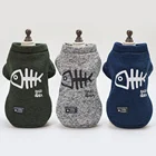 Cheap wholesale cute leisure simply dog clothes for pet dog