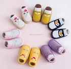 2018 new design Cartoon Kids Toddler Baby Anti-slip Sock Boots Slipper Shoes