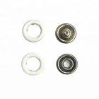 14L press ring prong stainless steel snap button