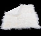 Tibet Long Curly Lamb Fur Skin / Sheepskin Plate