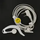 Walkie talkie Earphone Smile Logo Headphone Wire Earpiece for Kenwood TG-3207 Baofeng BF-888s Puxing PX-777 Wouxun UVD1P