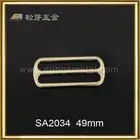 Super quality hot-sale gold double pin belt buckle