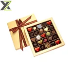 High quality compartment paperboard decorative chocolate box