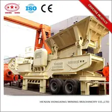 mobile Jaw crushing plant used for aggregate-making and construction waste recycling manufacturer in China