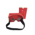 Wholesale Cardboard Google VR 3d virtual reality helmet video glasses 3d virtual reality google cardboard