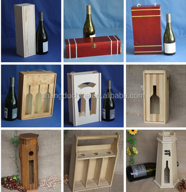 hot stamping burning color wine box wooden gift box the latest