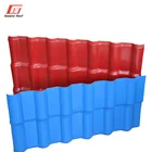 Fiberglass synthetic resin tile Spanish roofing sheet with Fiber mesh ASA PVC panels color guarantee