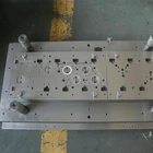 Sheet metal gasket 2 cavities progressive die