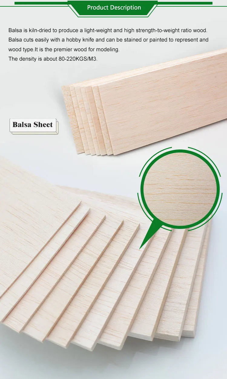Balsa wood sheets for cricut