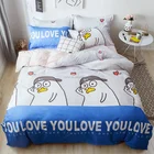 Manufacturer custom wholesale 100% polyester comfortable cartoon pattern kids baby crib bedding set