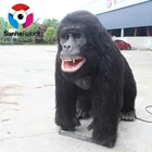 Robotic Simulation Zoo Animals African Chimpanzee Gorilla Model