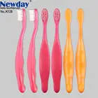 succinct design kids toothbrush with soft Nylon bristles PSM handle BPA free