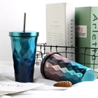 Wholesale stainless steel drinking cup without handle colored reusable metal stainless steel cup