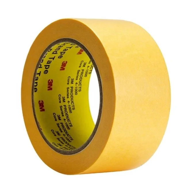 3M 244 Japanese Flat Paper Yellow Paper Tape With Acrylic Adhesive