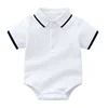 Soft Cotton Baby Rompers White Baby Boys Clothes Sets Good Quality Infant Wear