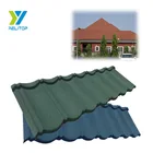 Waterproof colorful stone coated cheap metal roofing tiles for sale