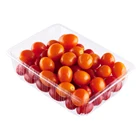 Plastic disposable packing PET pulp kiei clear vegetable for fruit tray