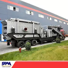 Sbm mining small mobile stone crusher plant , mobile crusher for aggregate