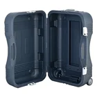 International blow mold plastic trolley tool case Hard plastic storage box tool box