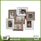Multi Collage Wooden Picture Frame For Hanging