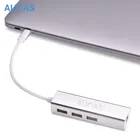 TYPE-C to 100mbps RJ45 USB 2.0*3 USB Type-C Adaptor Cable