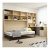 Custom Folding Invisible Multifunctional Folding Flap Wall Bed Cabinet Desk Combination Furniture